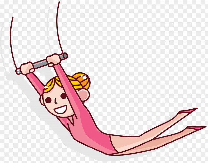 Circus Acrobatics Drawing Trapecista Trapeze PNG