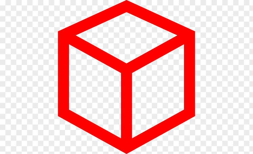 Cube Icon Design PNG