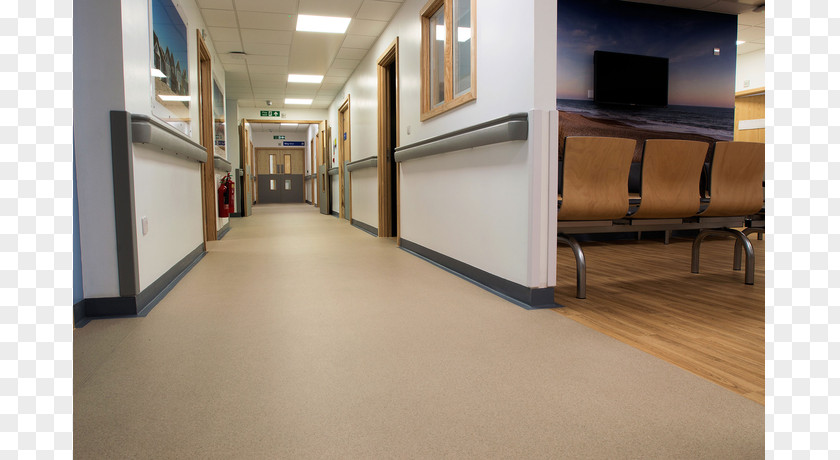 Hospital Building Wood Flooring Laminate Interior Design Services PNG