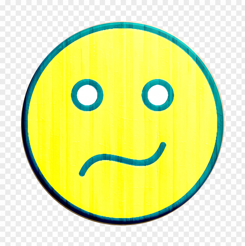Head Blue Confused Icon Emoticon Face PNG