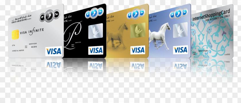 Visa Gift Card Smartphone Oman Arab Bank Display Advertising PNG