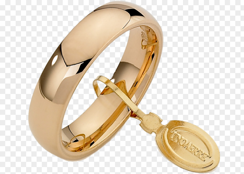 Wedding Ring Gold UnoAErre Jewellery Engraving PNG