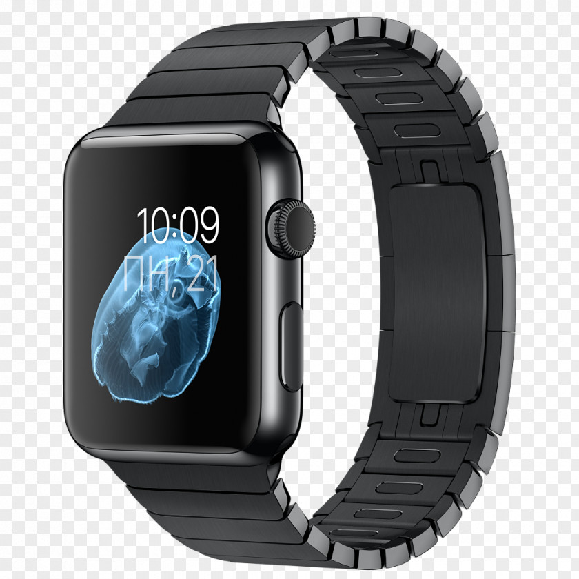 Aluminum Apple Watch Series 2 3 Smartwatch Stainless Steel PNG