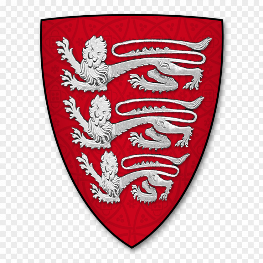 Ancient England Coat Of Arms Shield Knight Banneret Roll PNG