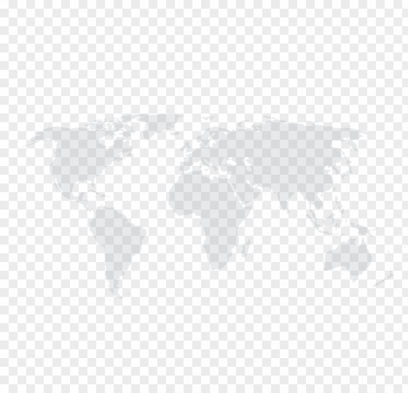 Gray World Map Black And White Line Angle Point PNG