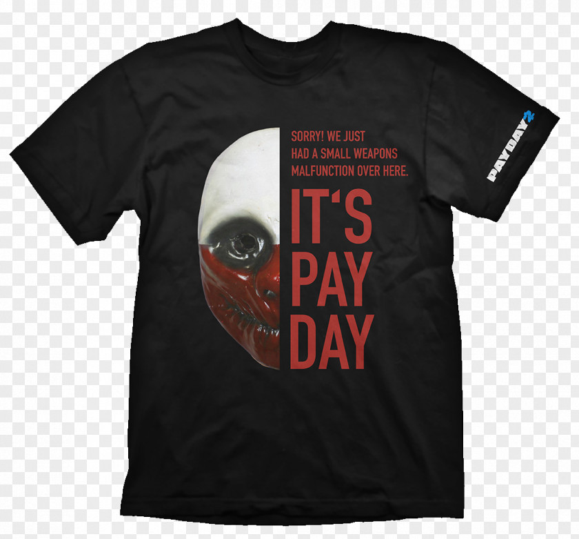 T-shirt Payday 2 Sleeve Clothing PNG