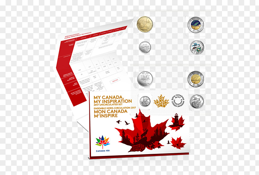 Uncirculated Coin 150th Anniversary Of Canada Set PNG