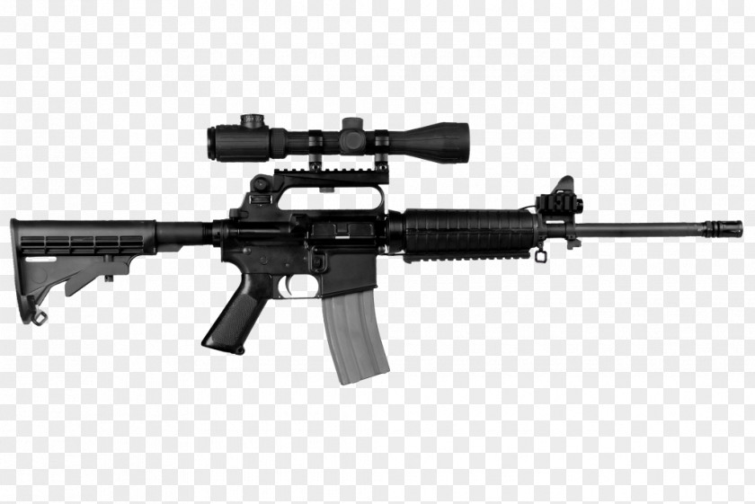 AR-15 Style Rifle Firearm Assault M4 Carbine PNG style rifle carbine, assault clipart PNG