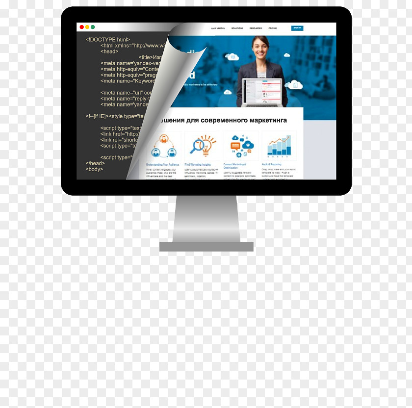 Bitmap Images Front-end Web Development Advertising Landing Page PNG