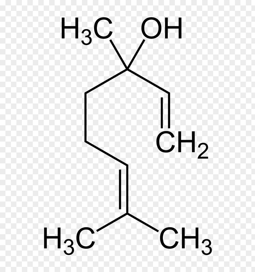Formula Libre Linalool Molecule Terpene Geraniol Odor PNG
