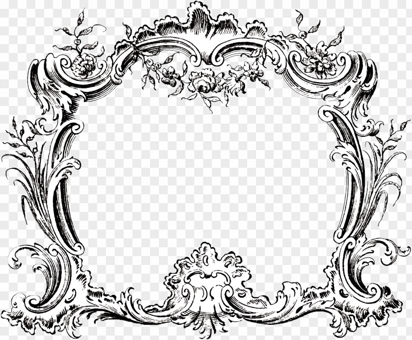 Line Art Picture Frames White Pattern PNG
