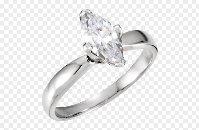 Marquise Diamond Rings Engagement Ring Solitaire Wedding PNG