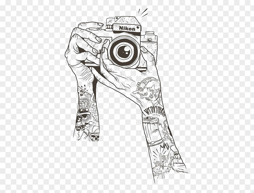Photograph Drawing Camera Sketch PNG