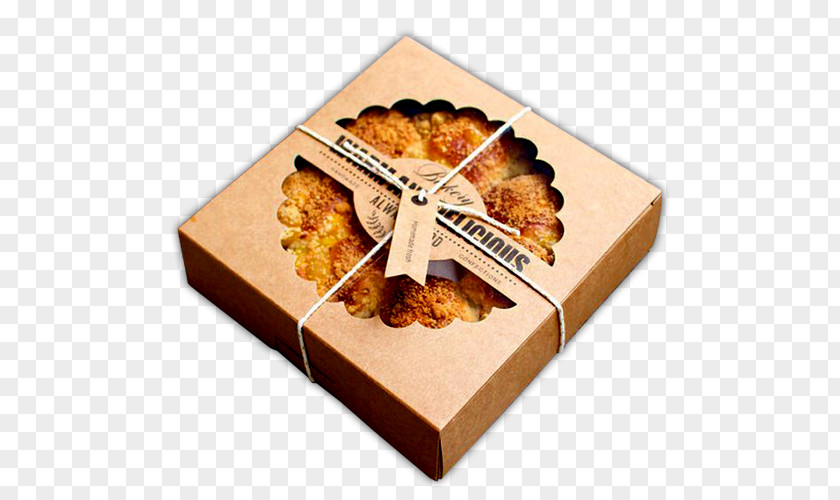 Sandwich Cake Kraft Paper Box Bakery Pie PNG