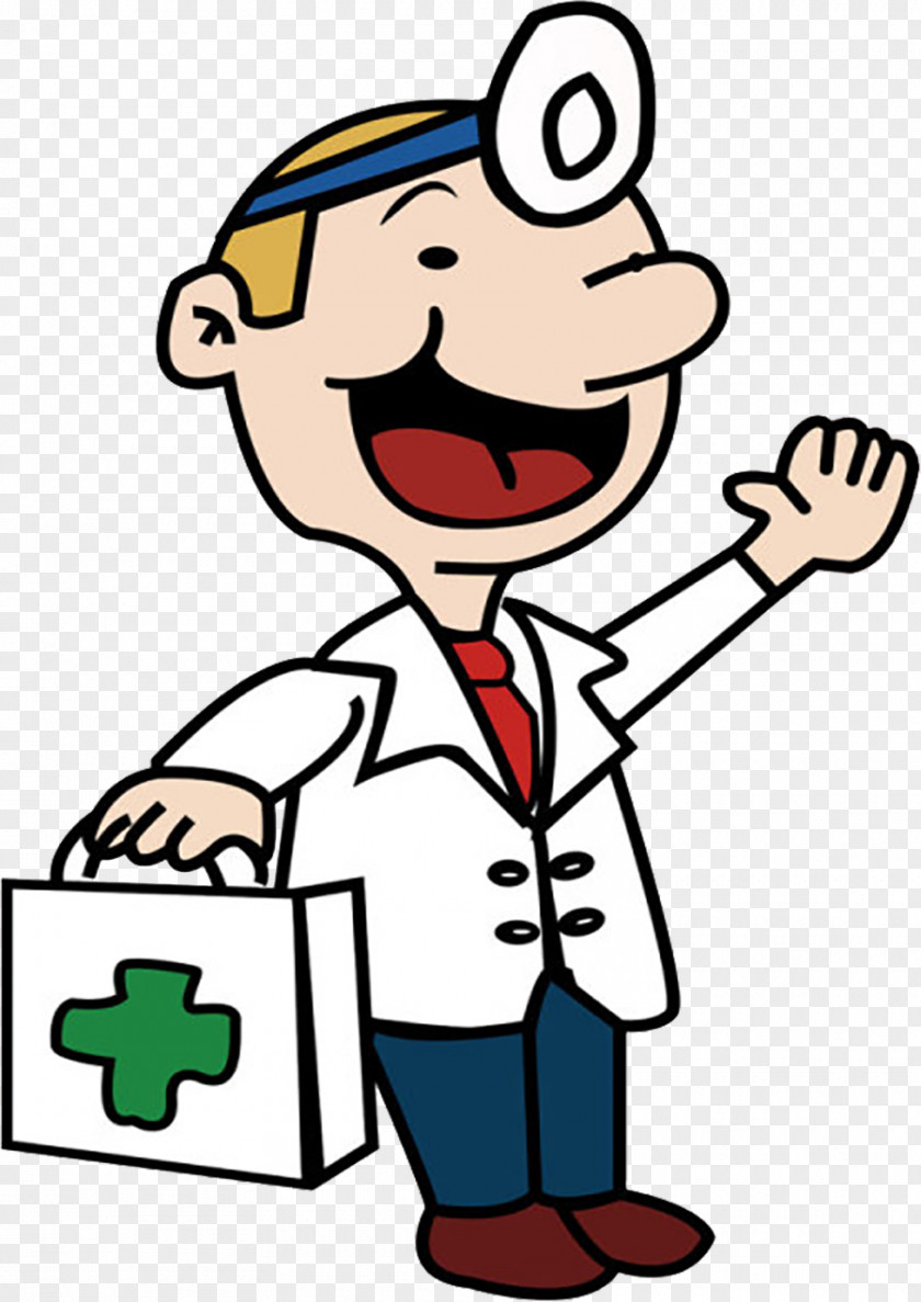 The Doctor To See A Physician Medicine Cartoon Clip Art PNG