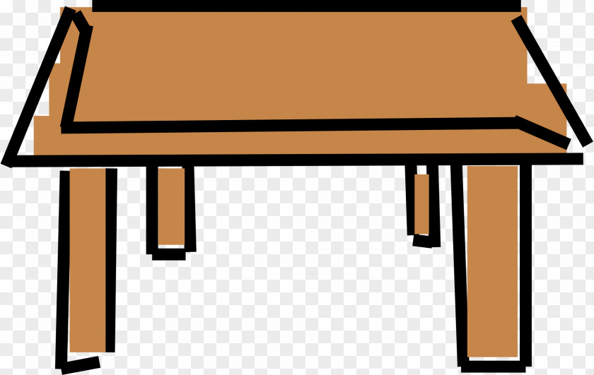 Brown Corners Tables Table Computer Desk Clip Art PNG