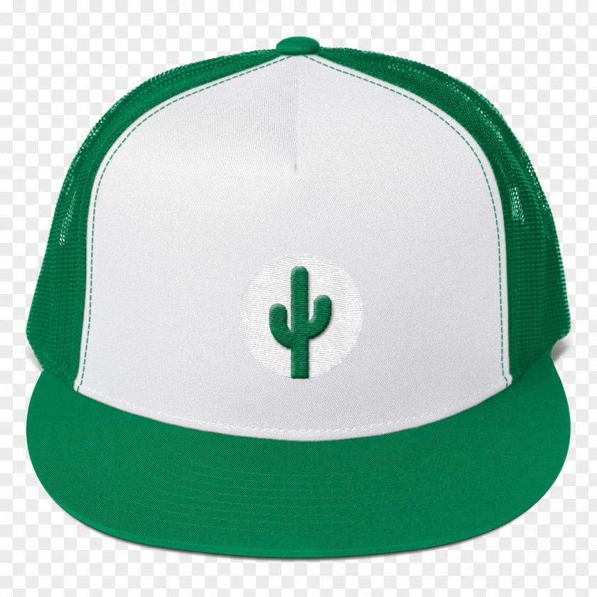 Cactus Green Garland Hoodie T-shirt Trucker Hat Baseball Cap PNG