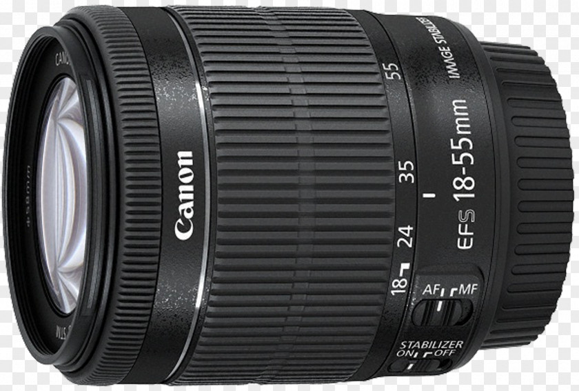 Camera Lens Canon EF Mount EF-S 18–135mm EF-M 18–55mm EOS PNG