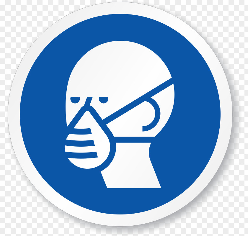 Funny Respirator Cliparts Sign Personal Protective Equipment Dust Mask Hazard PNG