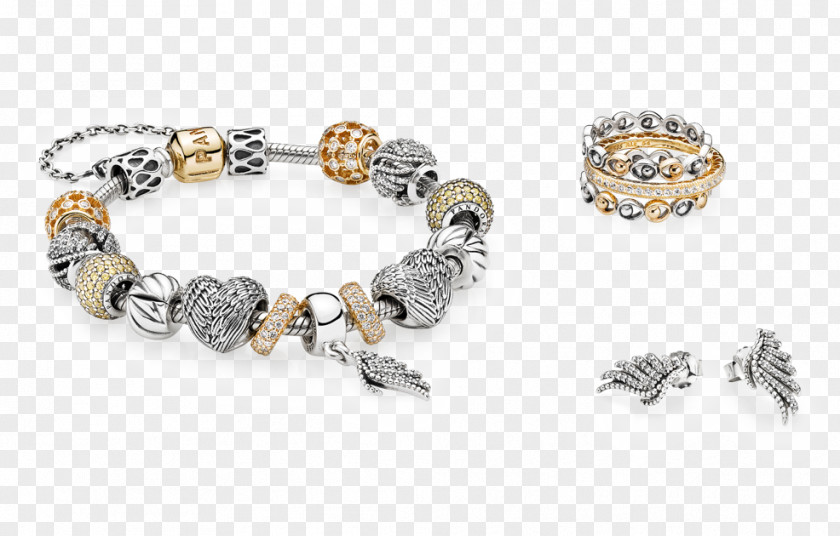 Jewellery Charm Bracelet Earring Pandora PNG