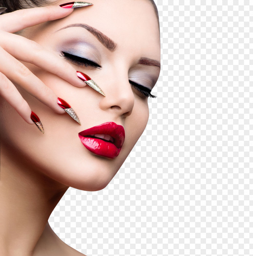 Makeup Female Light-emitting Diode Ultraviolet Gel Nails Nail Polish PNG