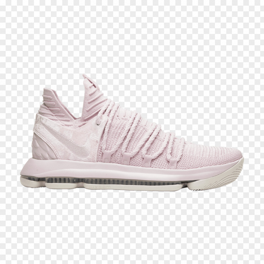 Nike Sports Shoes KD 10 Aunt Pearl Basketball Shoe PNG