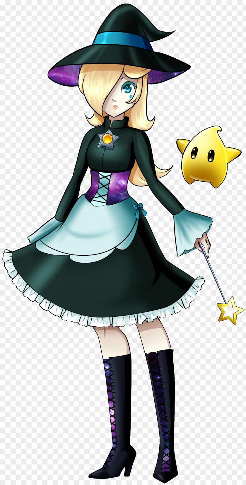 Princess Rosalina Peach Daisy Mario Luigi PNG