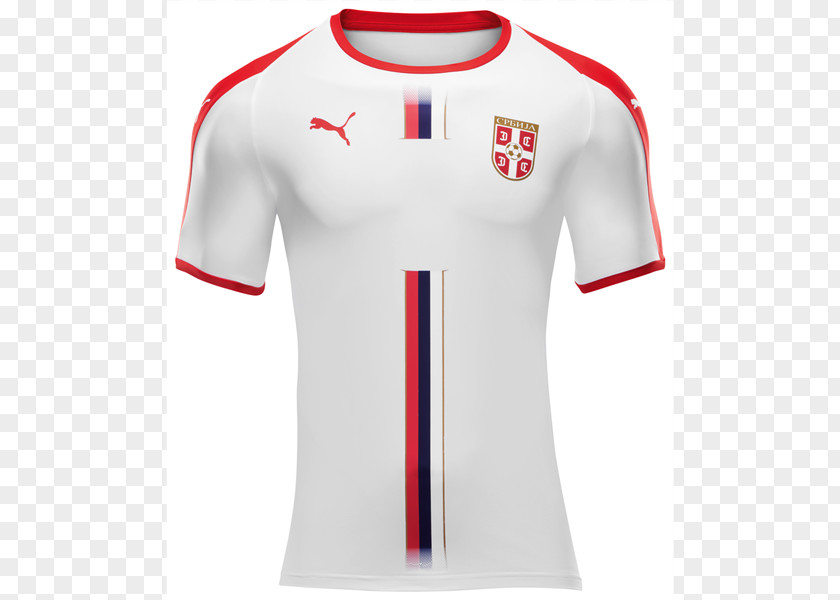T-shirt 2018 World Cup Serbia National Football Team Brazil PNG