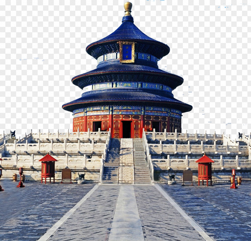Temple Of Heaven Tiananmen Square Summer Palace Forbidden City Great Wall China PNG