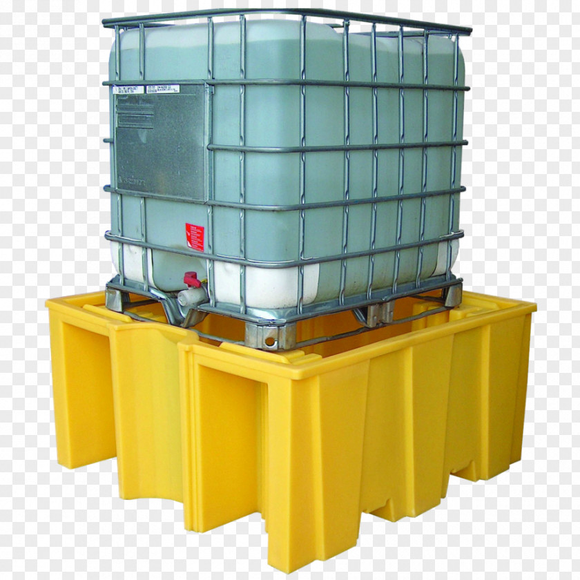 Water Spill Plastic Intermediate Bulk Container Bunding Pallet Polyethylene PNG