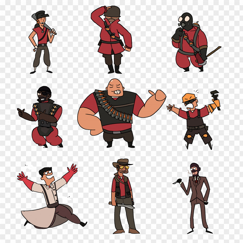 Animation Costume Design Team Fortress 2 Drawing Reddit Free-to-play Cartoon PNG