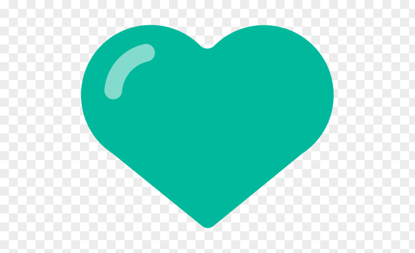 Emoji Green Symbol Heart Sticker PNG