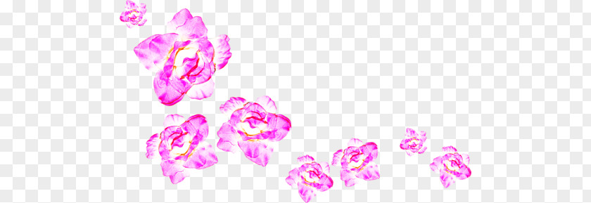 Garden Roses Pink Ornament PNG
