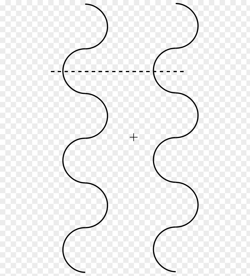 Interference Line Art Circle Clip PNG