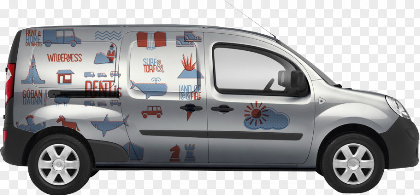 Renault Kangoo Car Express Z.E. PNG