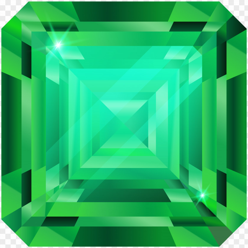 Green Diamond Clip Art PNG