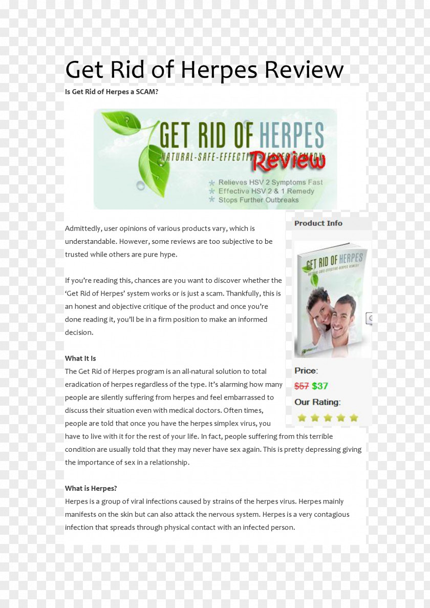 Herpes Simplex Virus Advertising Brochure Font PNG