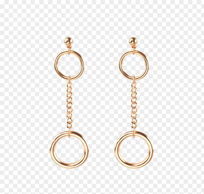 Jewellery Circle Chain Earrings Necklace Clothing Accessories PNG