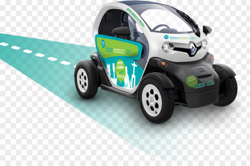 Ecological Park Renault Twizy Car Electric Vehicle Scooter PNG