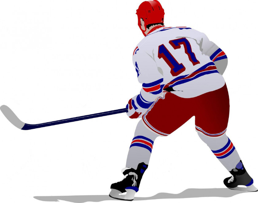 Hockey Ice Player Clip Art PNG