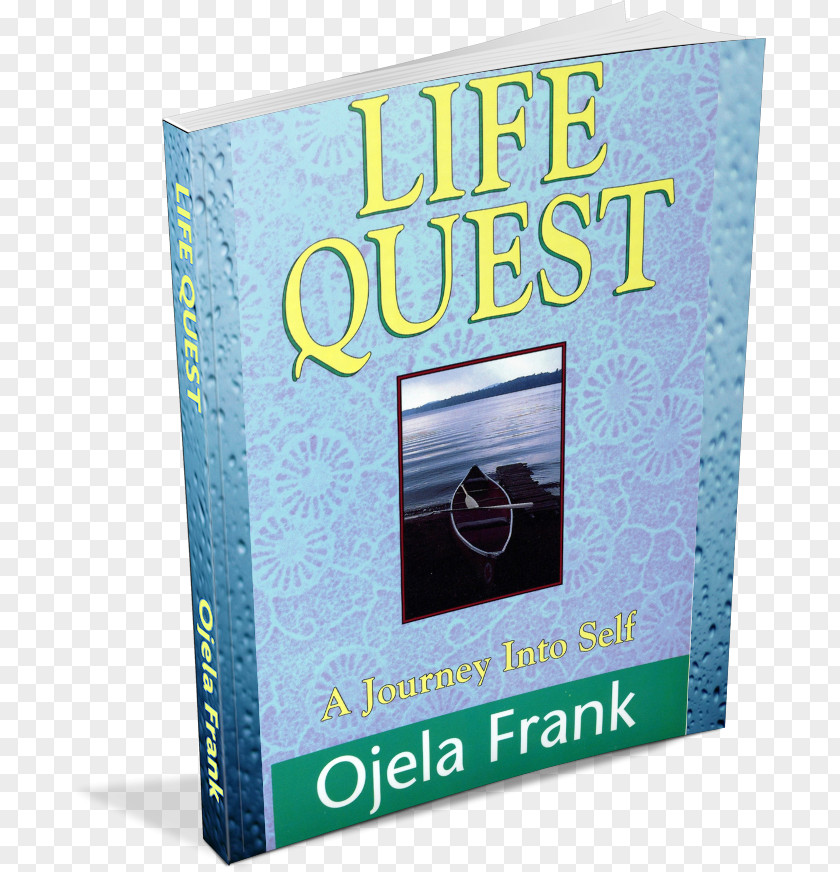 Paperback Life Quest: A Journey Into Self Book Font PNG