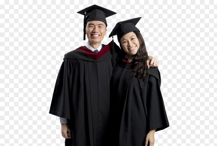 Academic Dress Square Cap Graduation Ceremony Robe University PNG