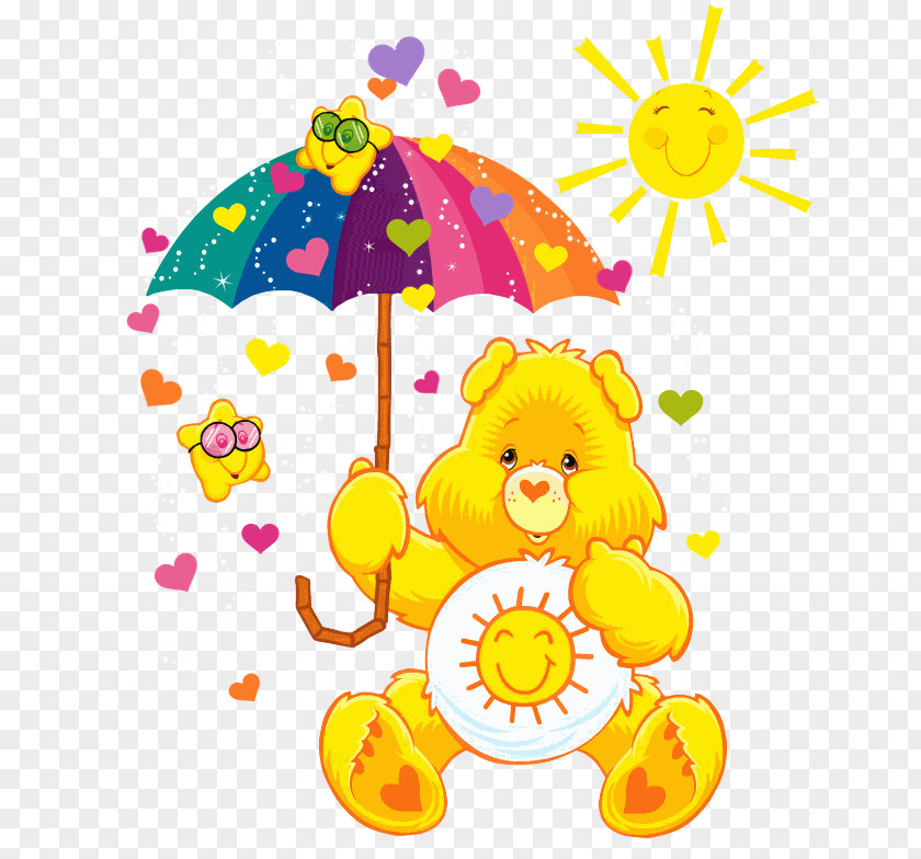 Bear Care Bears Funshine Cheer PNG