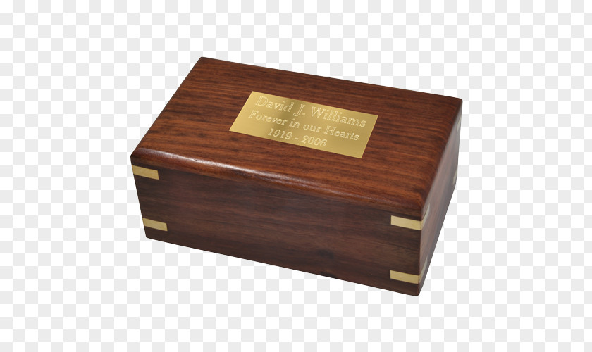Box The Ashes Urn Wooden Bestattungsurne PNG