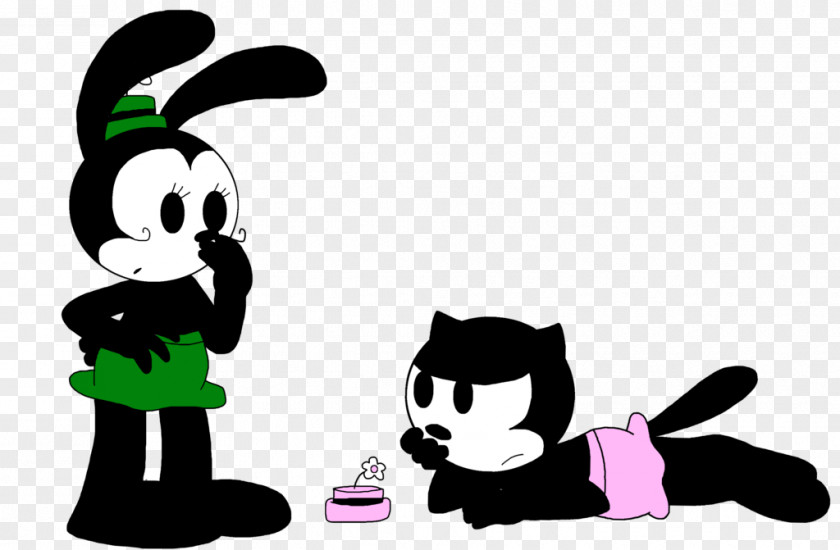 Cat DeviantArt Oswald The Lucky Rabbit PNG