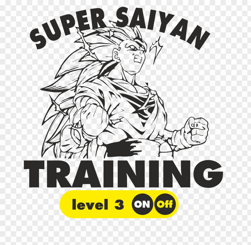 Goku Super Saiyan Training T-shirt PNG