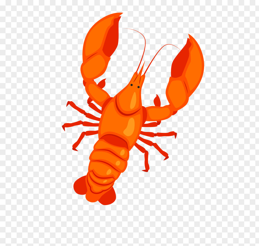 Lobster Seafood Cartoon PNG Cartoon, lobster clipart PNG