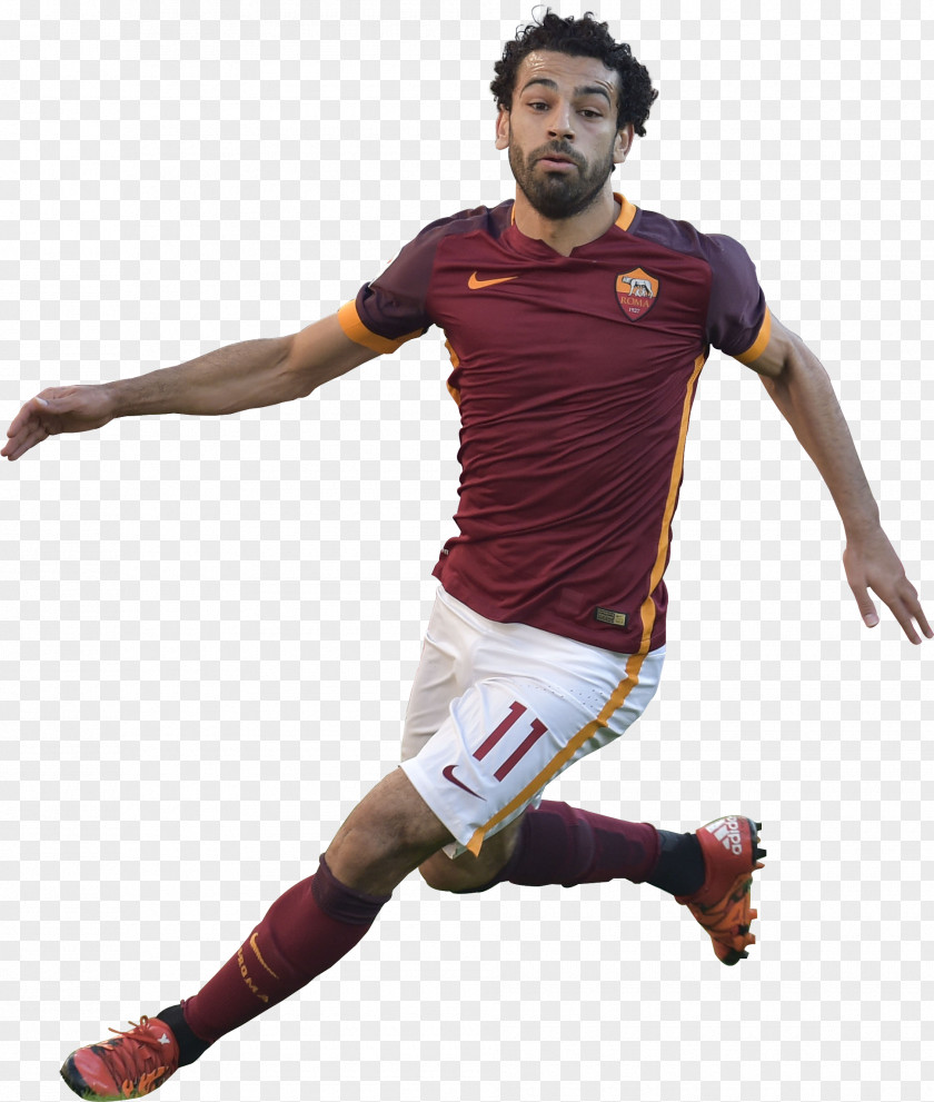 Mohammed Mohamed Salah A.S. Roma Egypt National Football Team Player Liverpool F.C. PNG