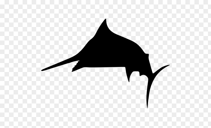 Silhouette Swordfish PNG