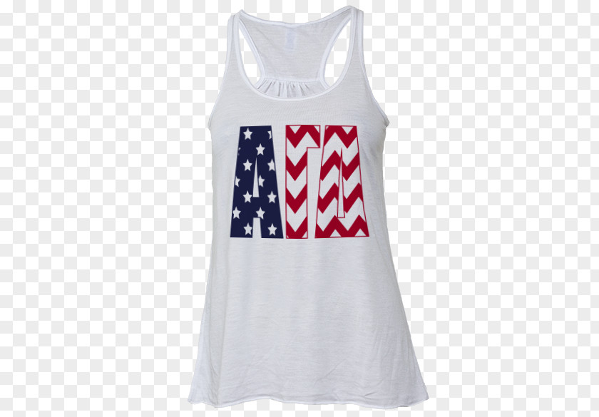 T-shirt Alpha Gamma Delta Xi Phi Beta Sleeveless Shirt PNG